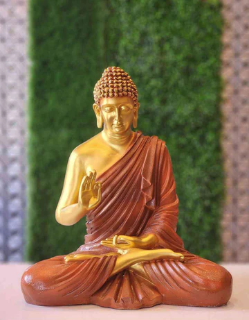 Buddha fiber statue