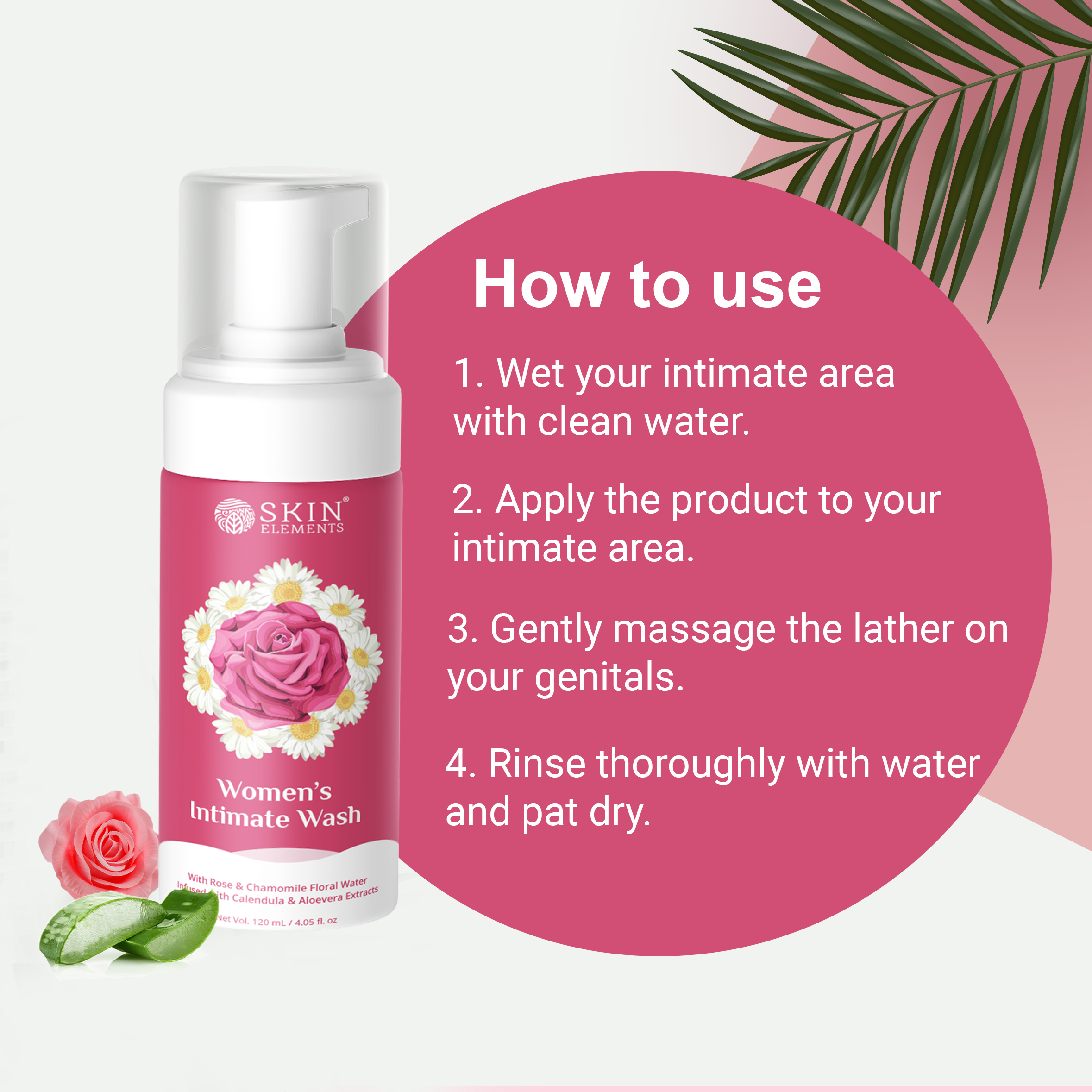 Women intimate wash