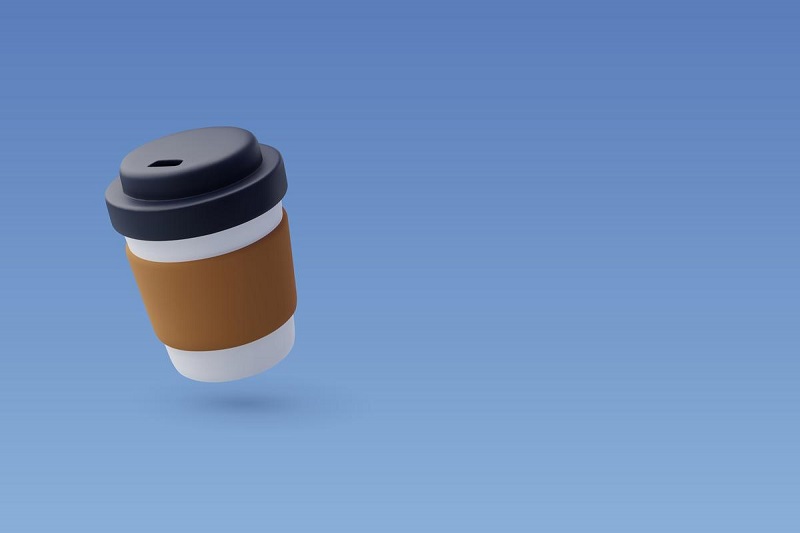 Custom takeaway coffee cups