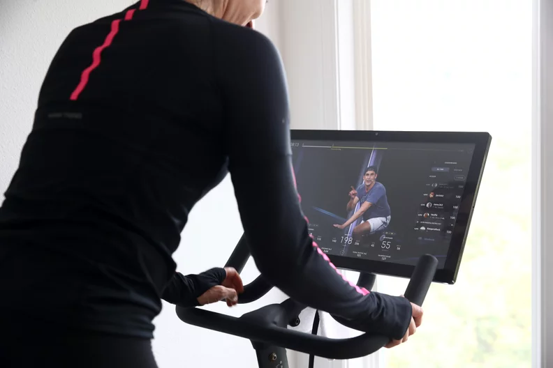 connect AirPods to Peloton