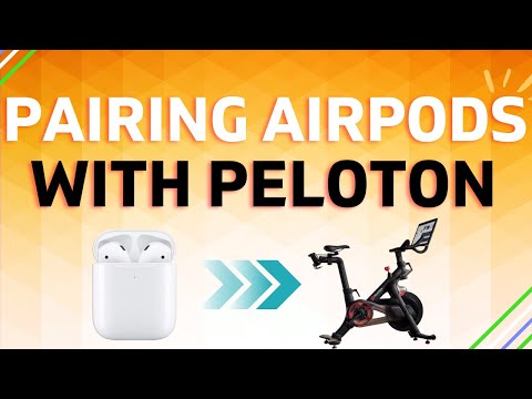 connect AirPods to Peloton