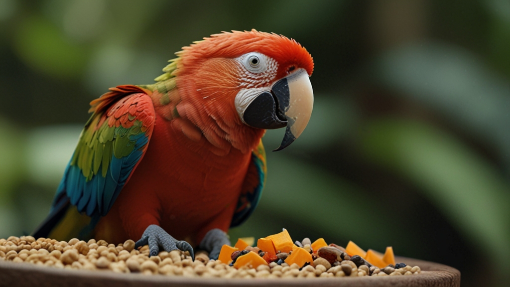 parrot food