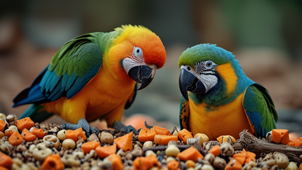 parrot food