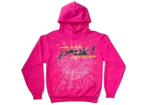 Pink Spider Hoodie