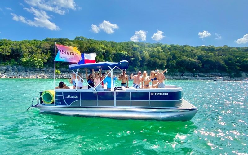 perfect party boat rental in austin