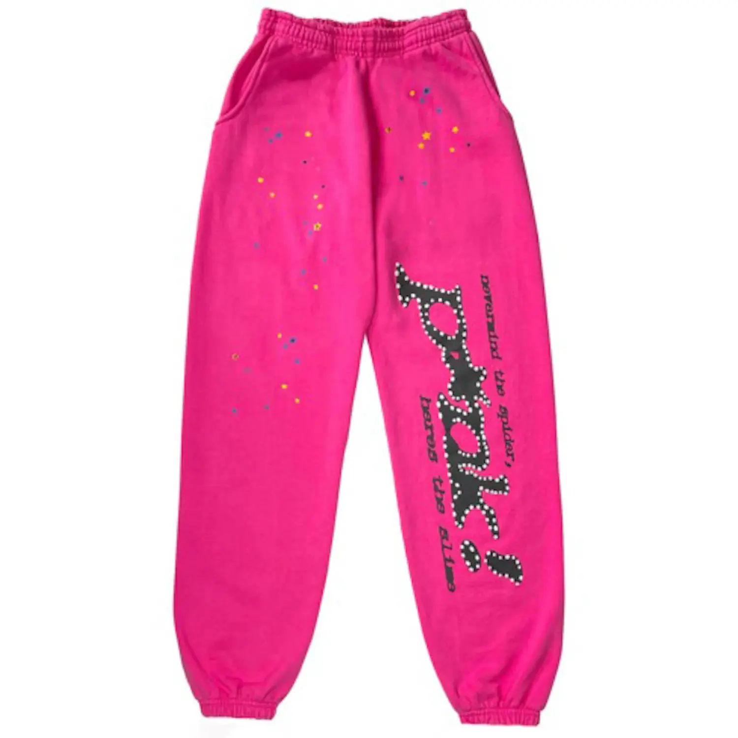 Colorful-Little-Star-Graffiti-Sp5der-Sweatpant