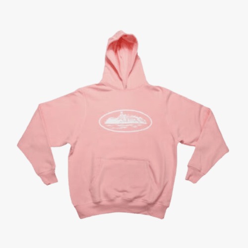 Corteiz Alcatraz Hoodie – Baby Pink