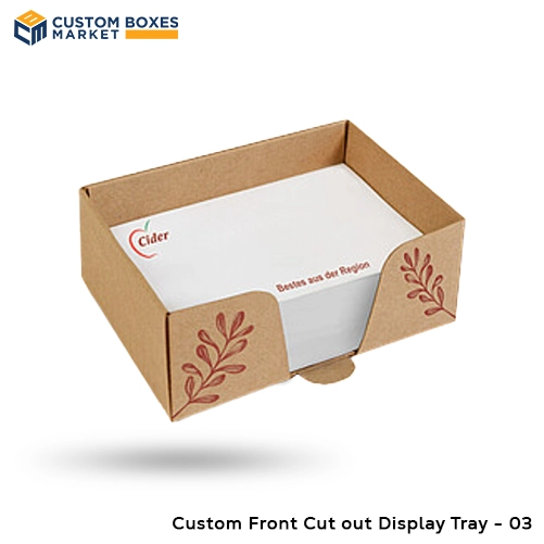 Why Your Business Needs Custom Front Cut Out Display Trays
