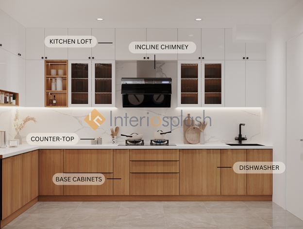 kitchen interior design by interiosplash