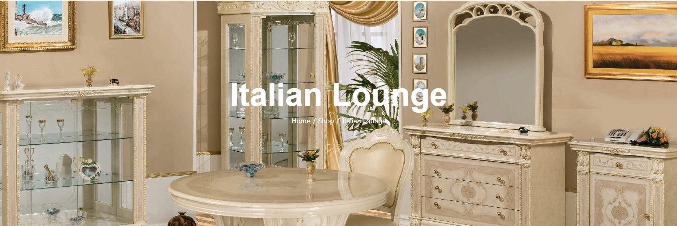 italian living room furniture