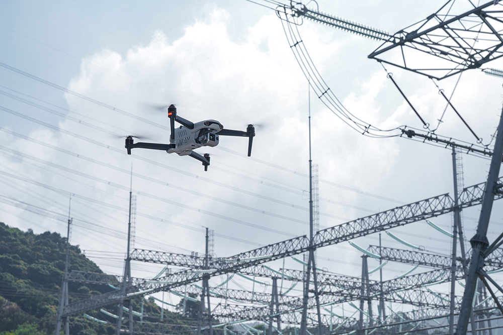 drone for powerline inspection
