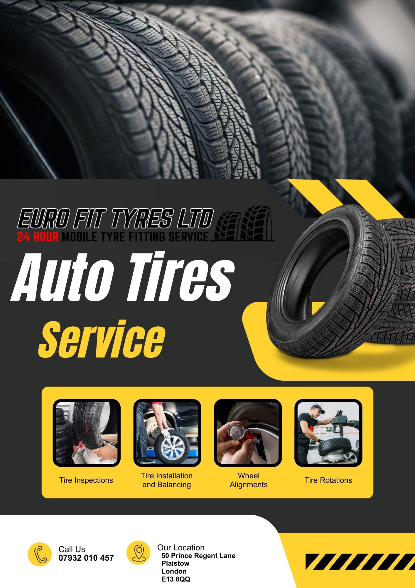 24/7 Emergency Tyre Service in London