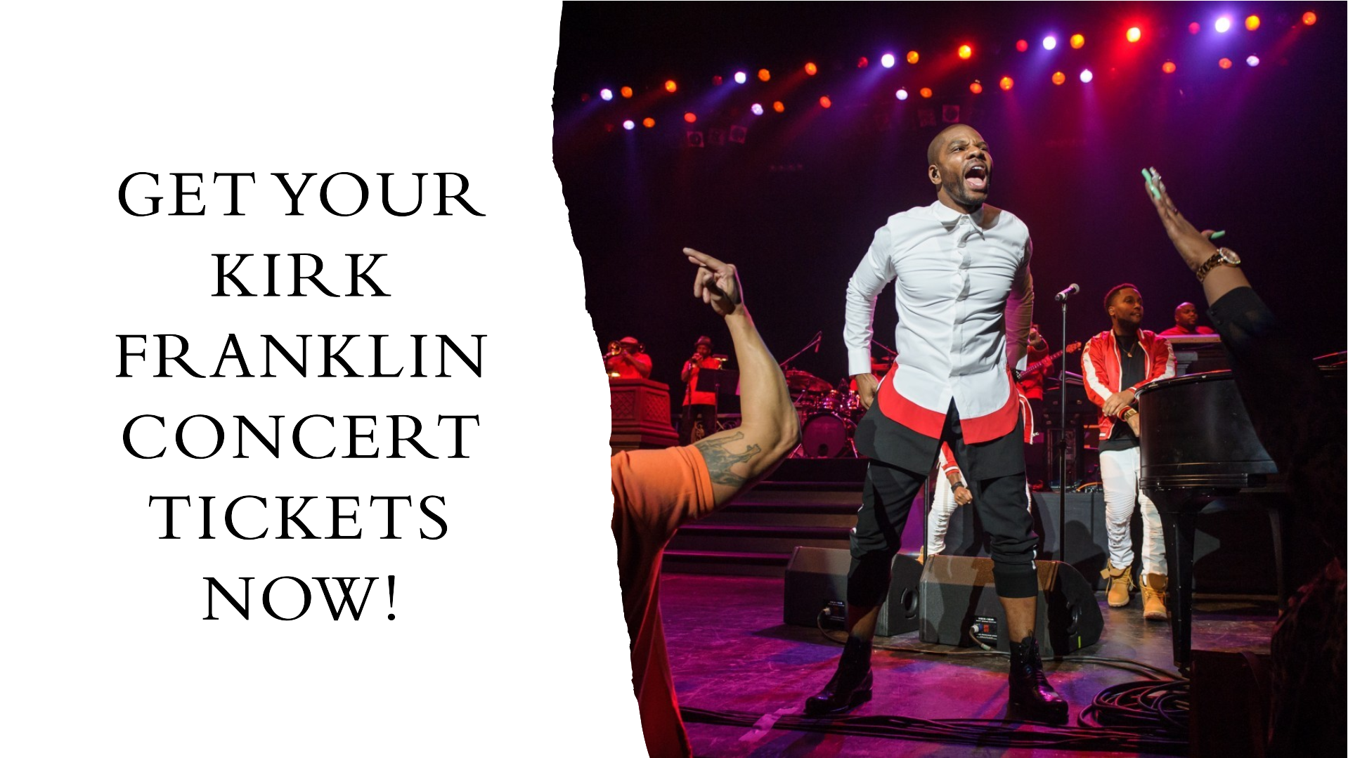 Kirk Franklin Concert Tickets