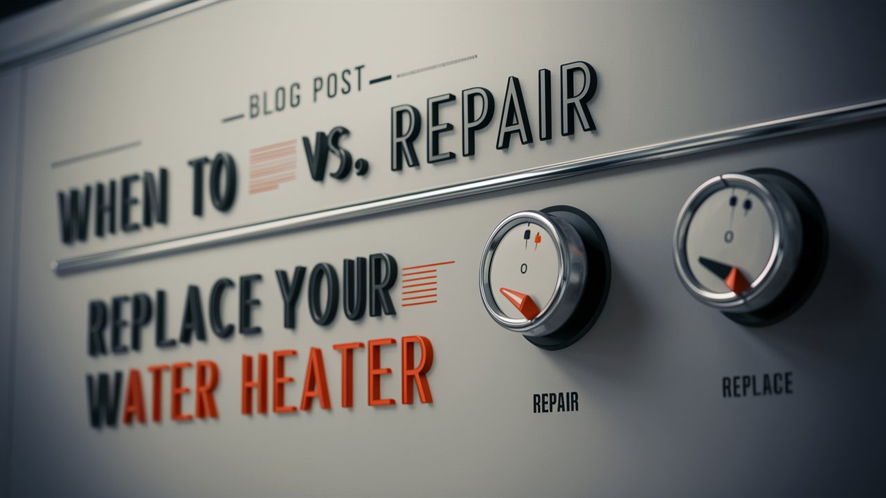 When to Repair vs. Replace Your Water Heater