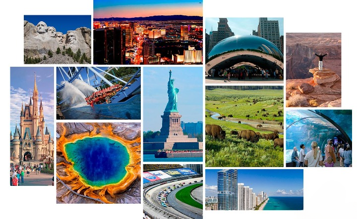 Top Destinations to Visit in the Most Popular Country: "USA"