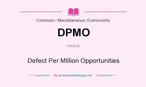 dpmo meaning in text