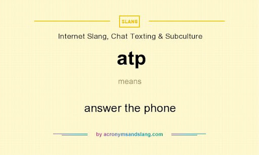 atp meaning text