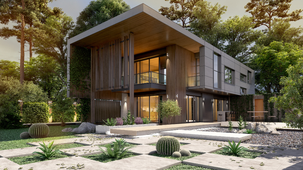 3D exterior rendering