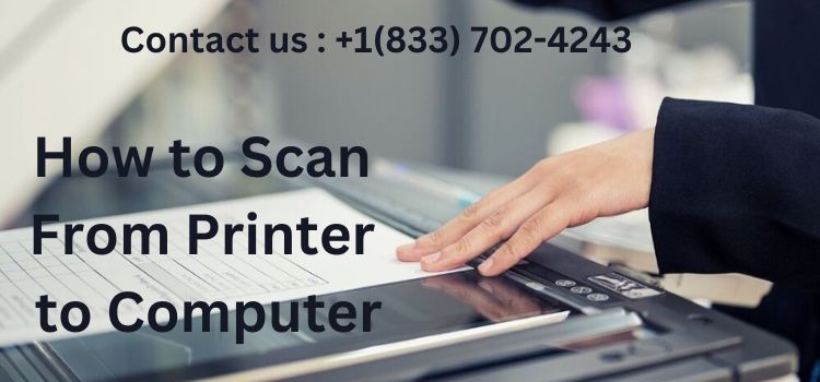 Scan From printer to Computer