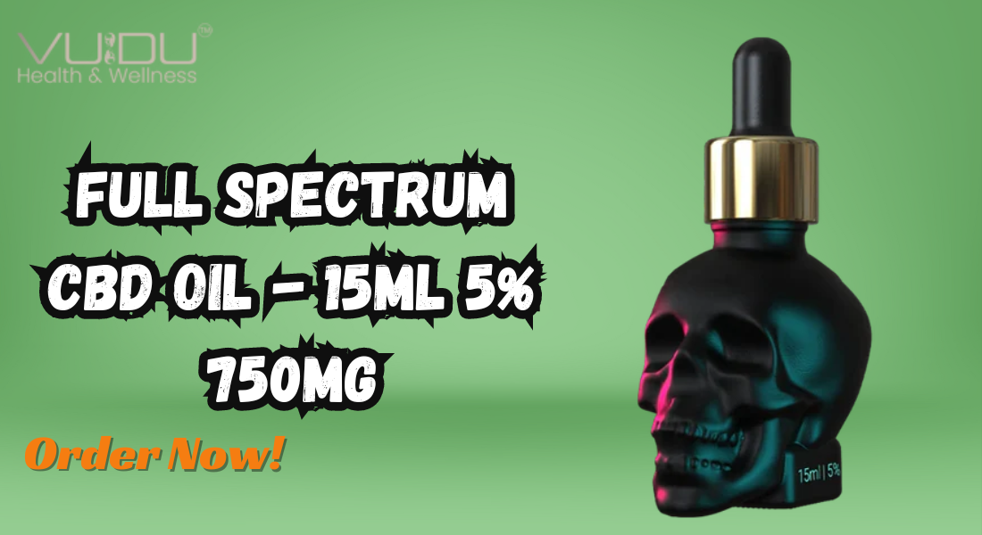 Full Spectrum CBD Oil 750 mg