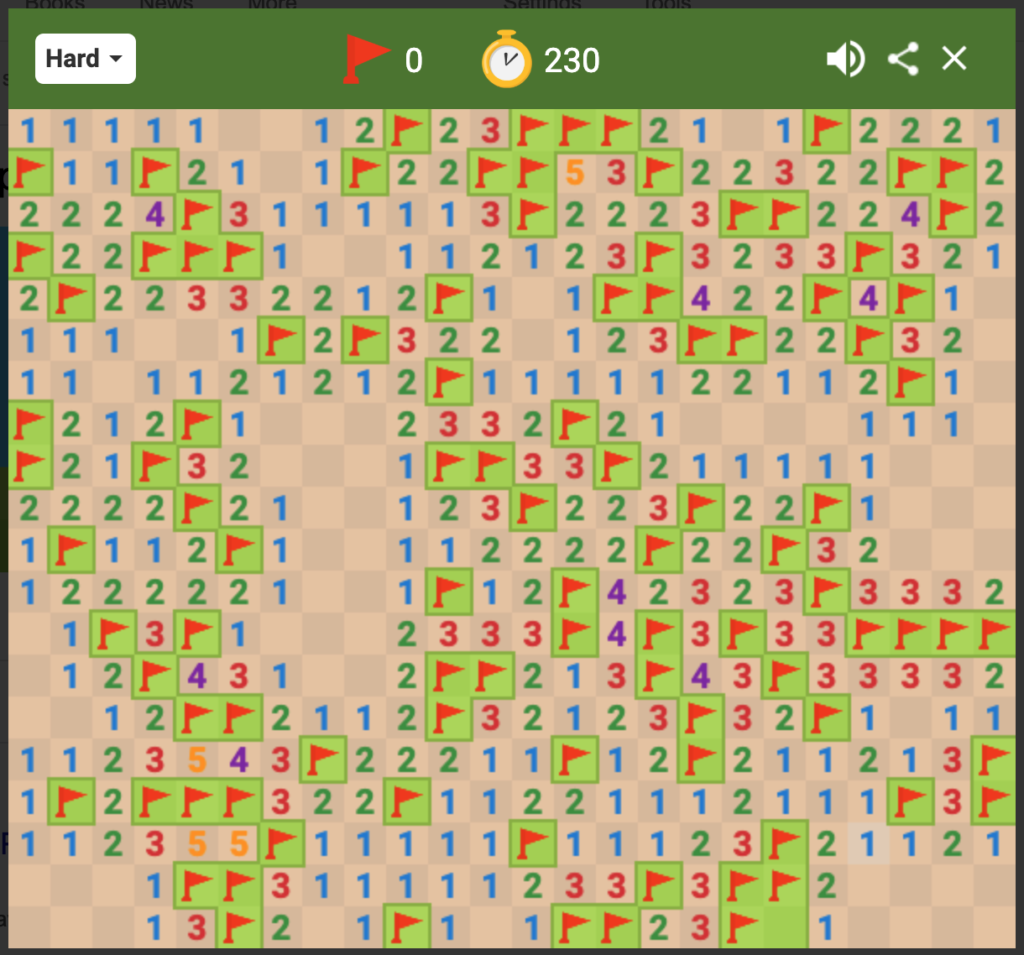 Minesweeper google